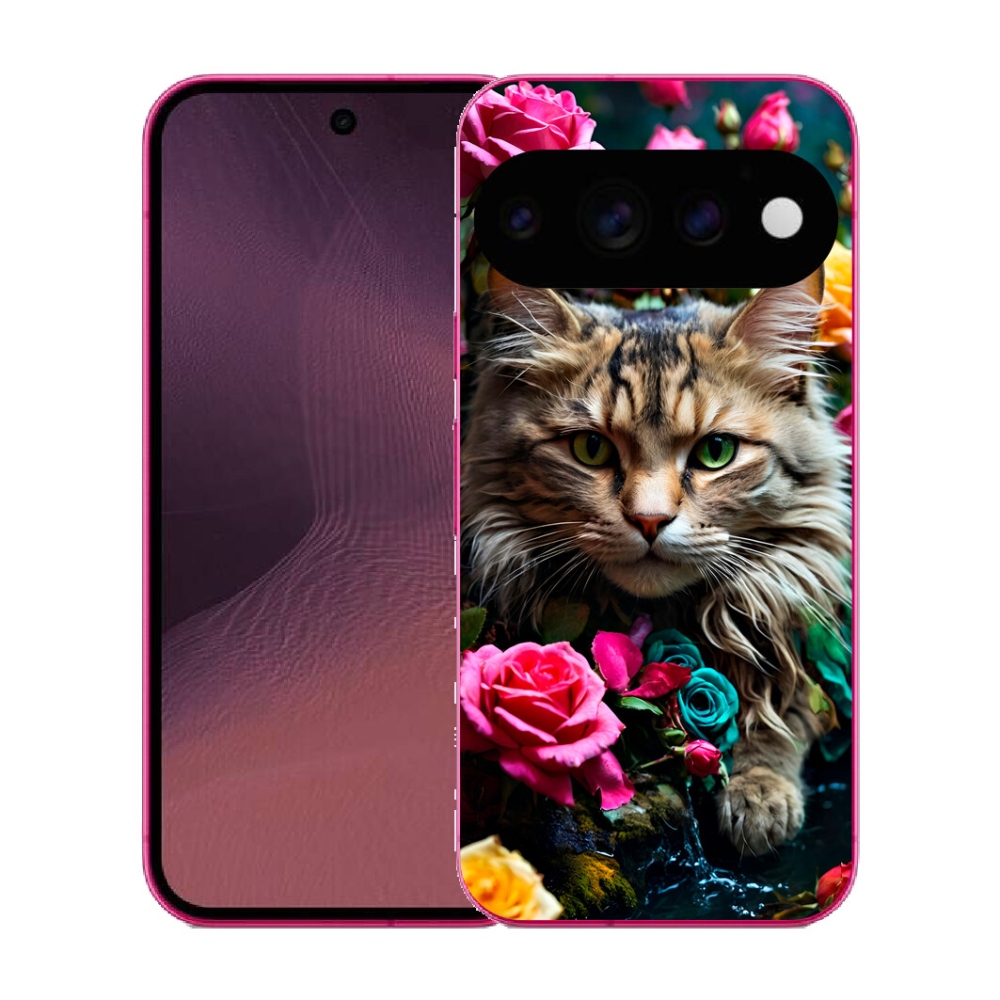 mmCase gél tok a Google Pixel 11-hez – macskás mintás 2