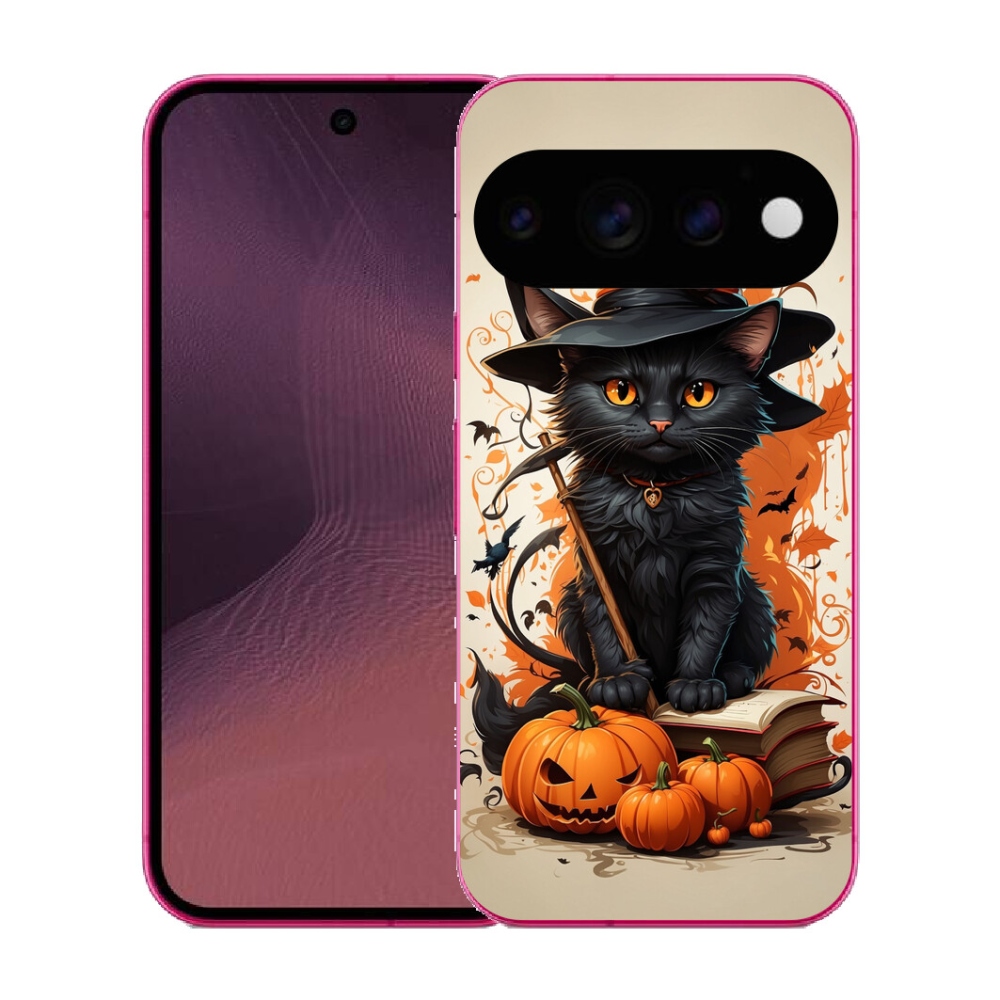mmCase gél tok a Google Pixel 11-hez – varázsló macska