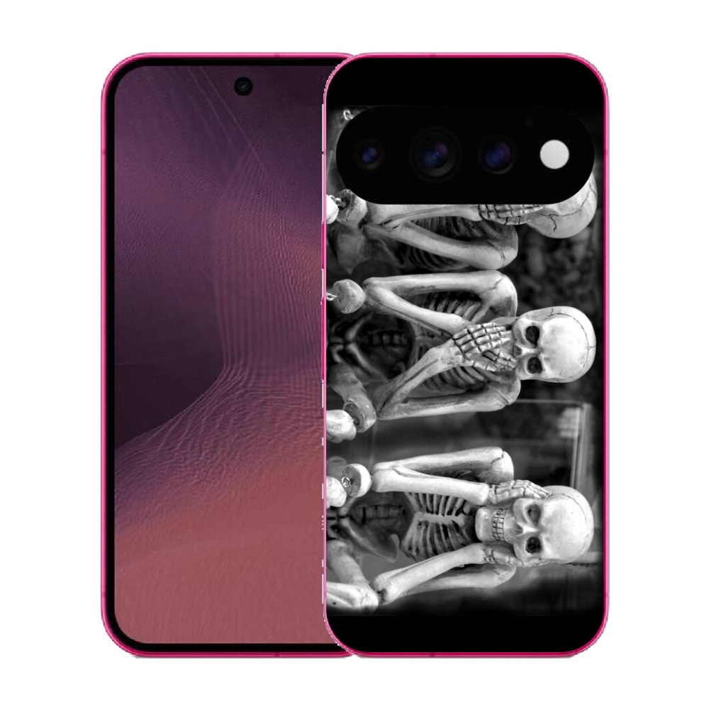 mmCase gél tok a Google Pixel 11-hez – csontvázak
