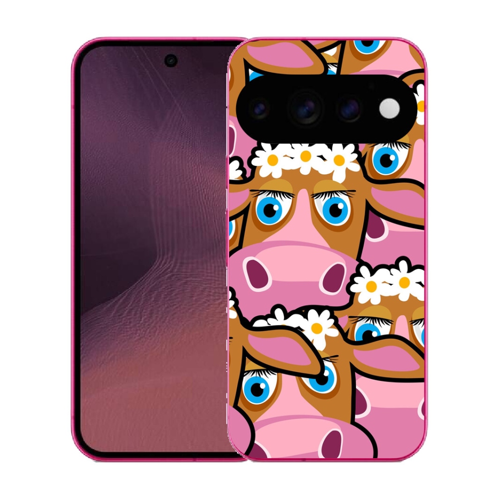 mmCase gél tok a Google Pixel 11-hez – rajzolt tehenek