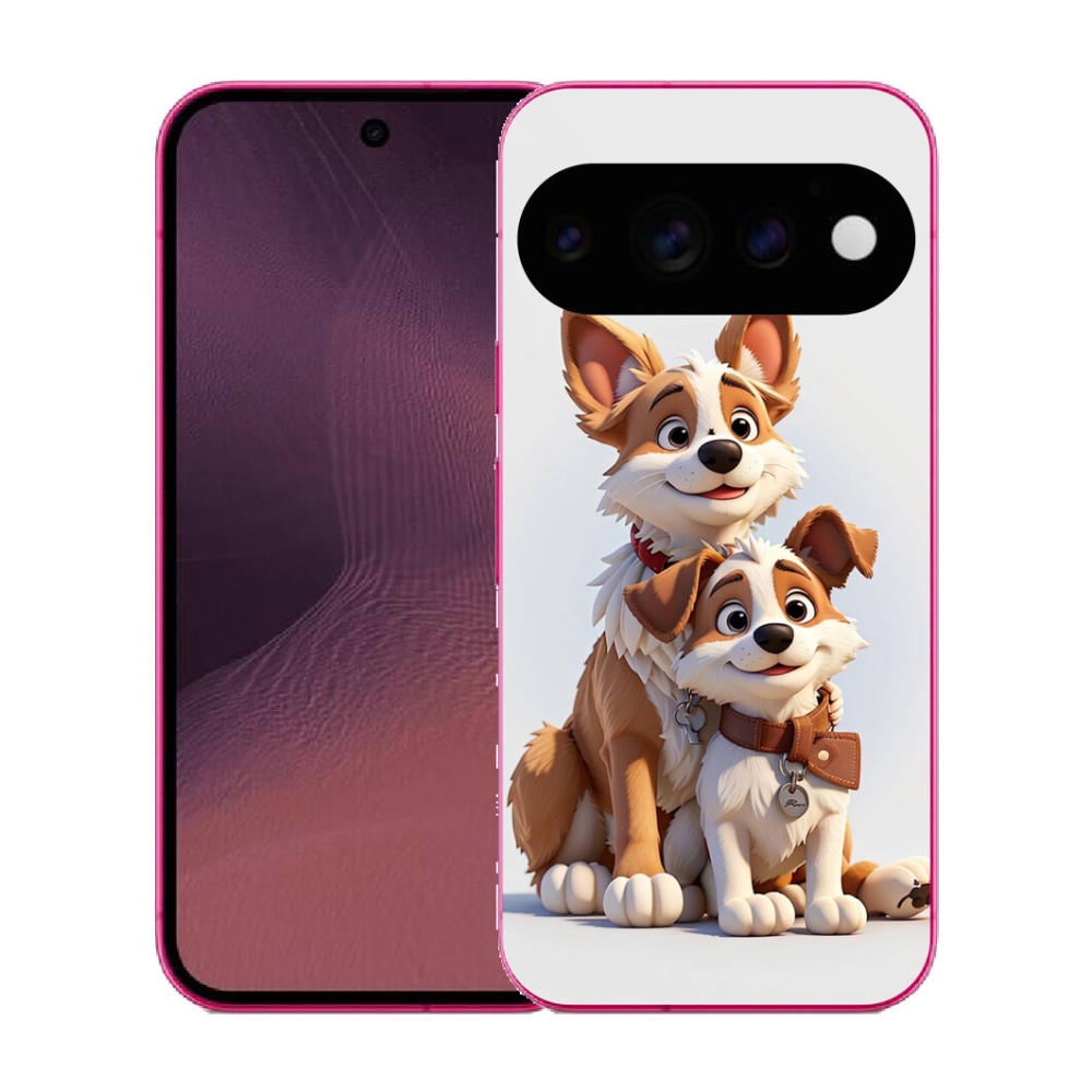 mmCase gél tok a Google Pixel 11-hez – kutyás rajzok