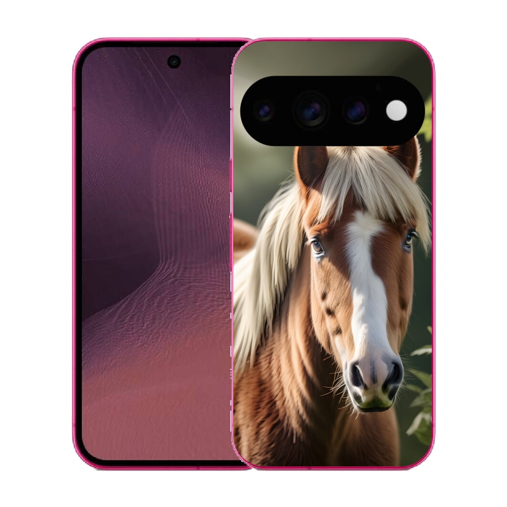 mmCase gél tok a Google Pixel 11-hez – világos sörényű ló