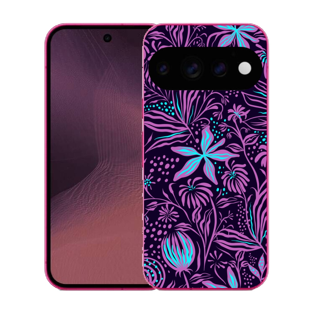 mmCase gél tok a Google Pixel 11-hez – virágok 2