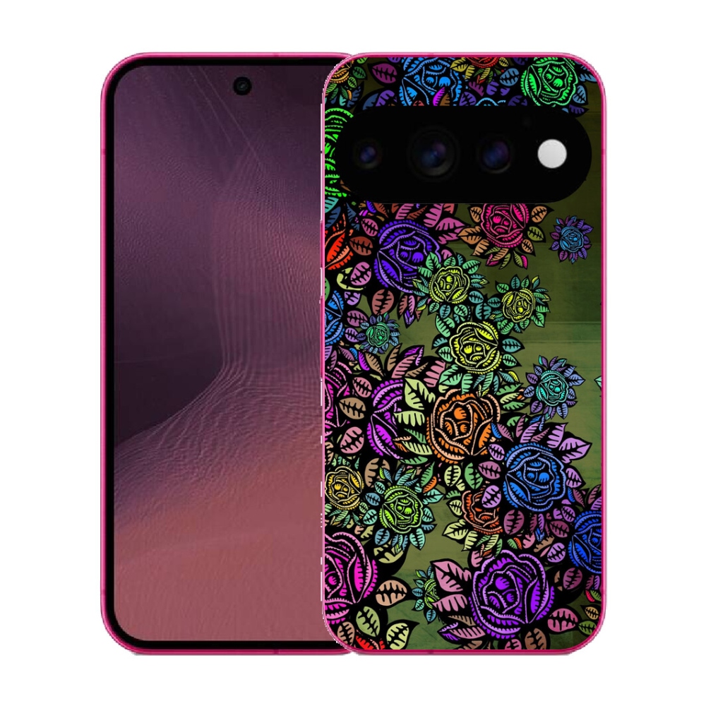 mmCase gél tok a Google Pixel 11-hez – virágok 6