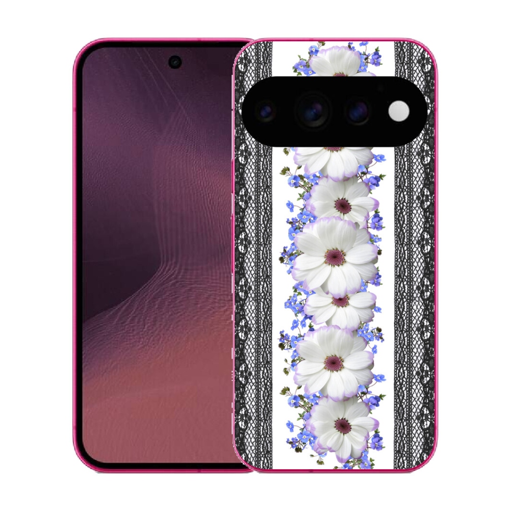 mmCase gél tok a Google Pixel 11-hez – virágok 8