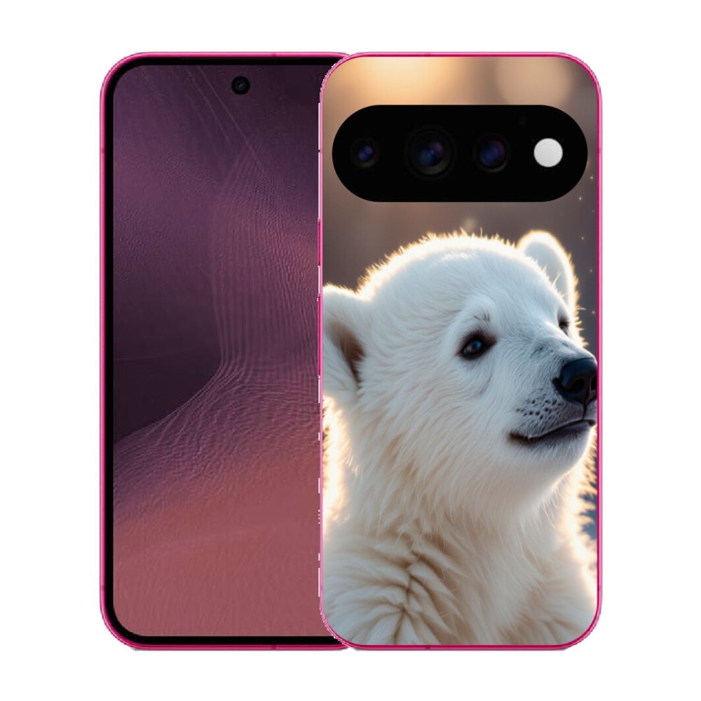 mmCase gél tok a Google Pixel 11-hez – jegesmedve
