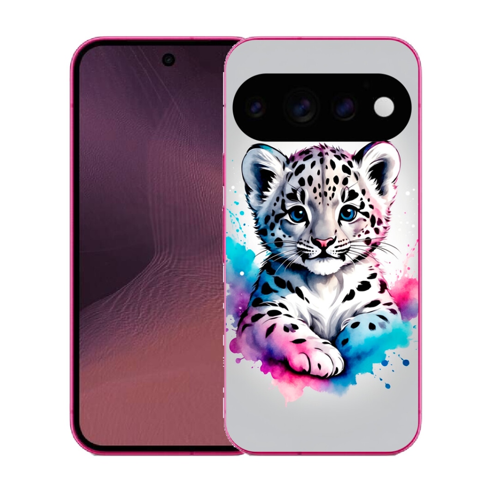 mmCase gél tok a Google Pixel 11-hez – leopárdkölyök