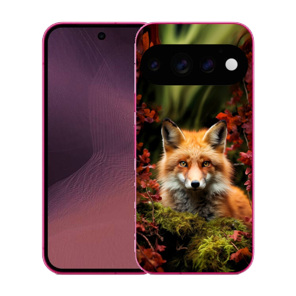 mmCase gél tok a Google Pixel 11-hez – róka az erdőben