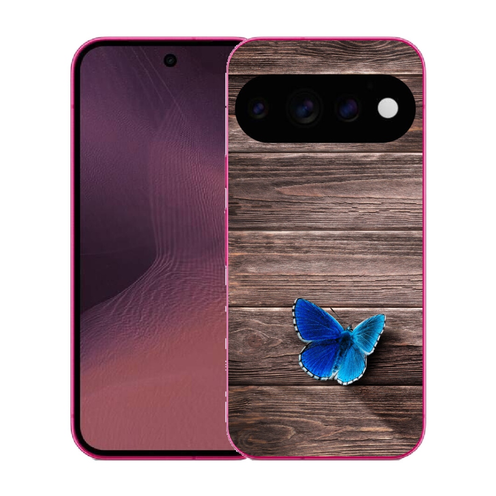 mmCase gél tok a Google Pixel 11-hez – kék pillangó 1
