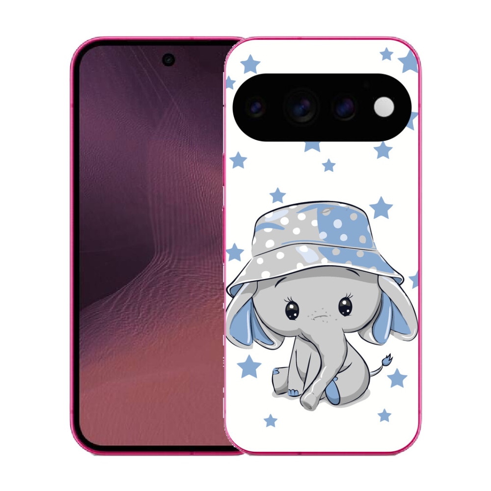 mmCase gél tok a Google Pixel 11-hez – kék elefánt
