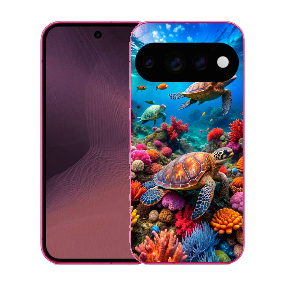 mmCase gél tok a Google Pixel 11-hez – Tengeri világ 2