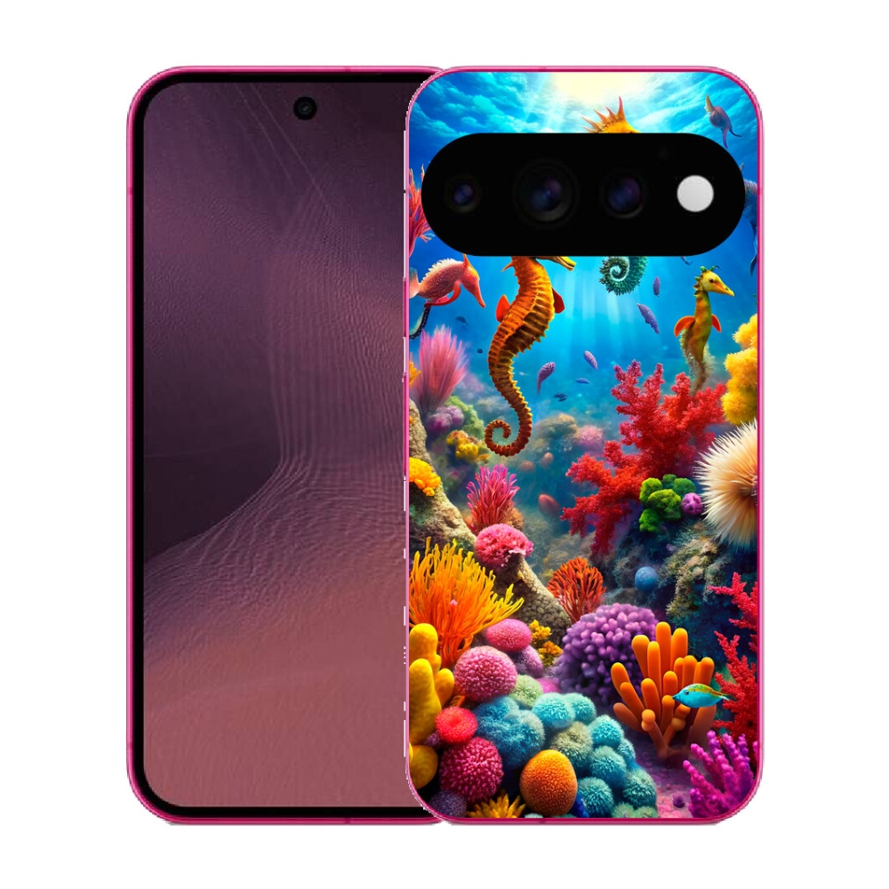 mmCase gél tok a Google Pixel 11-hez – Tengeri világ 3