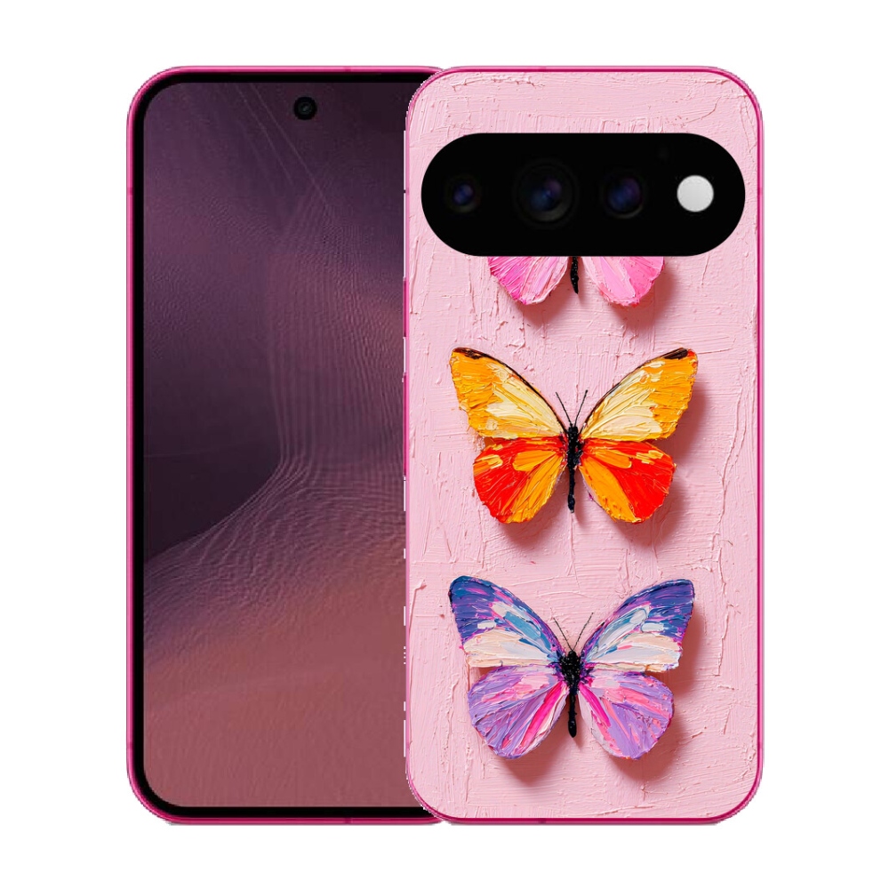 mmCase gél tok a Google Pixel 11-hez – pillangós hármas