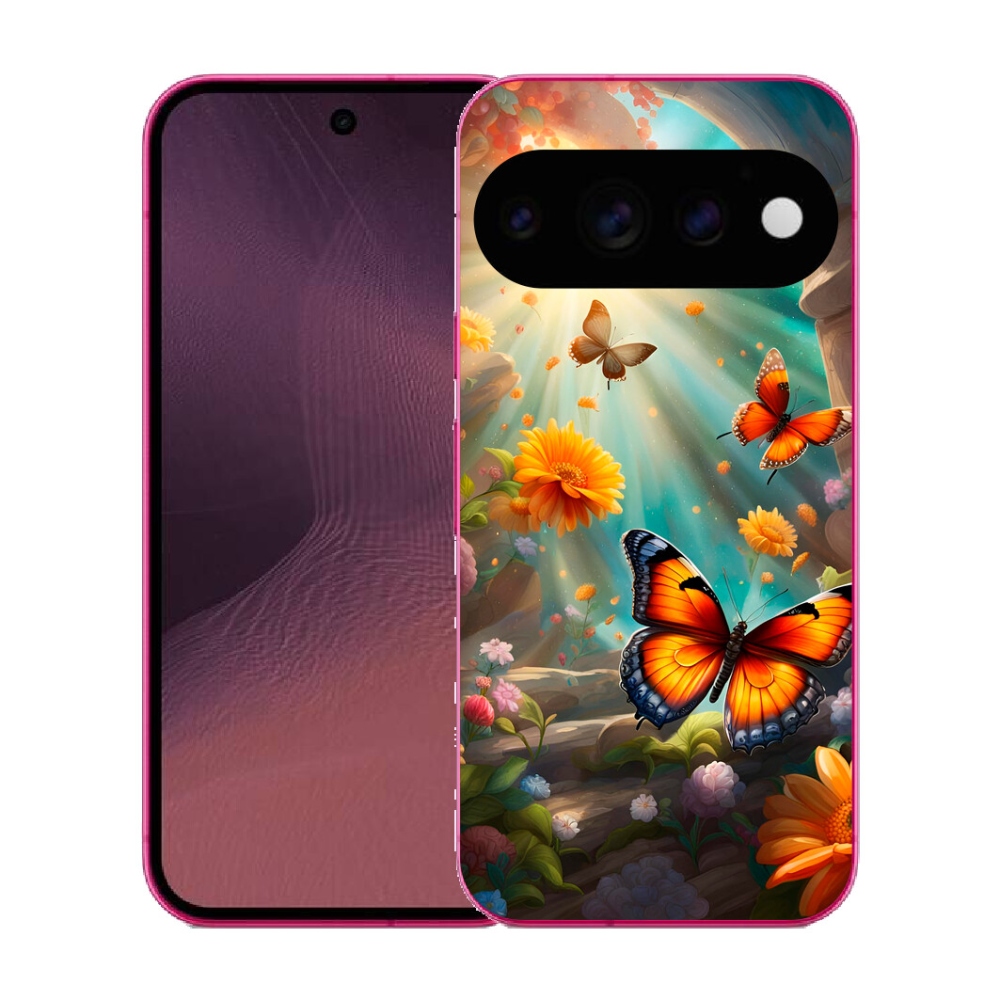 mmCase gél tok a Google Pixel 11-hez – Pillangókert 2