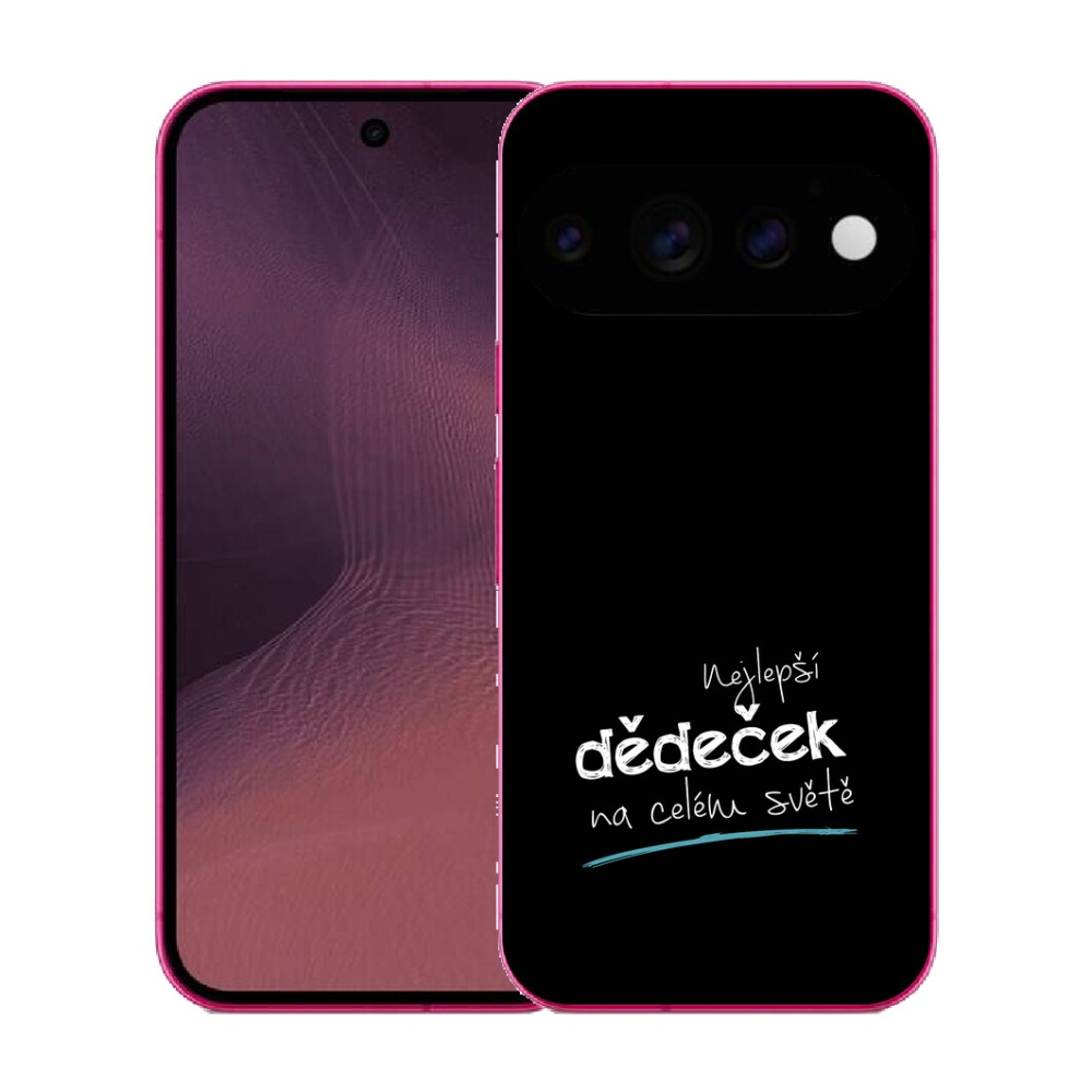 mmCase gél tok a Google Pixel 11-hez – a legjobb „Grandpa 3” fekete háttérrel