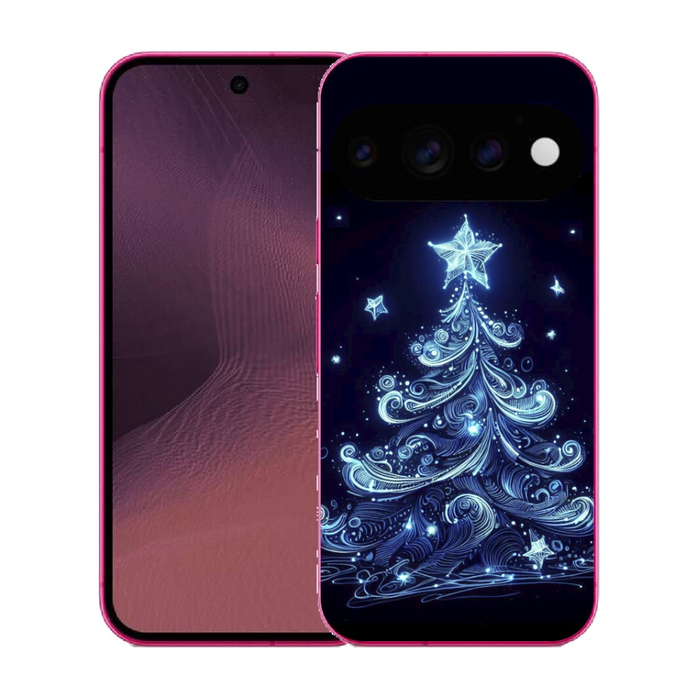 mmCase gél tok a Google Pixel 11-hez – neon karácsonyfa 4