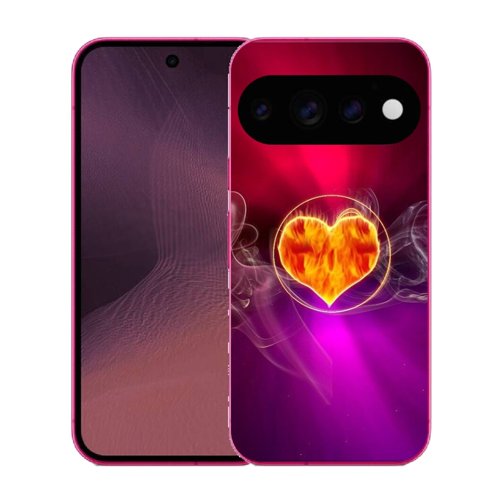 mmCase gél tok a Google Pixel 11-hez – tüzes szív