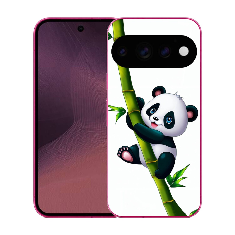 mmCase gél tok a Google Pixel 11-hez – panda bambuszágon
