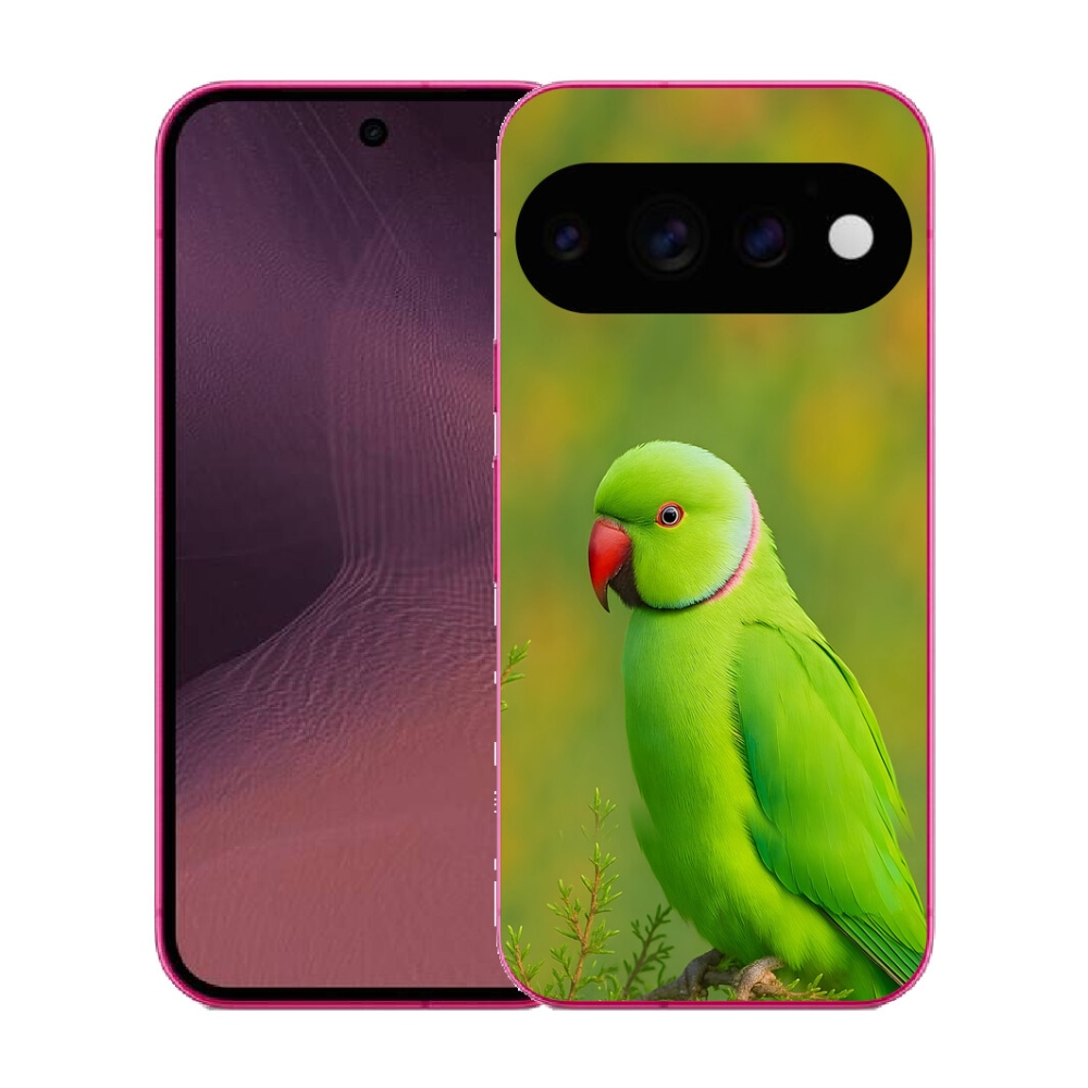 mmCase gél tok a Google Pixel 11-hez – alexandri papagáj 2