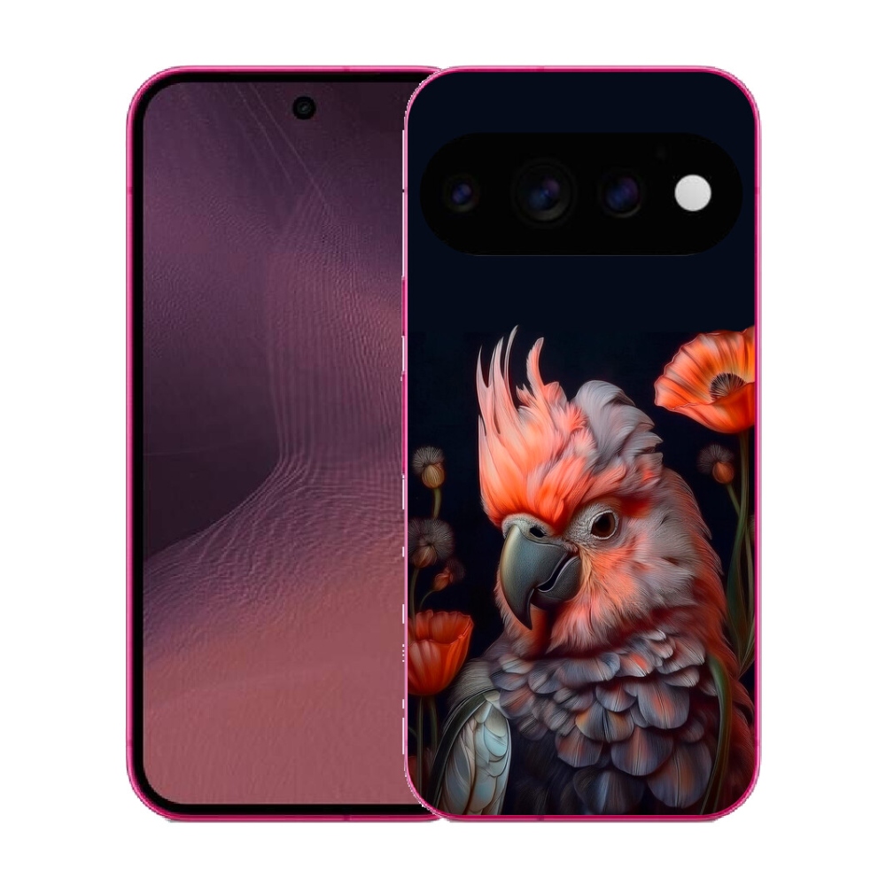 mmCase gél tok a Google Pixel 11-hez – színes kakadu papagáj