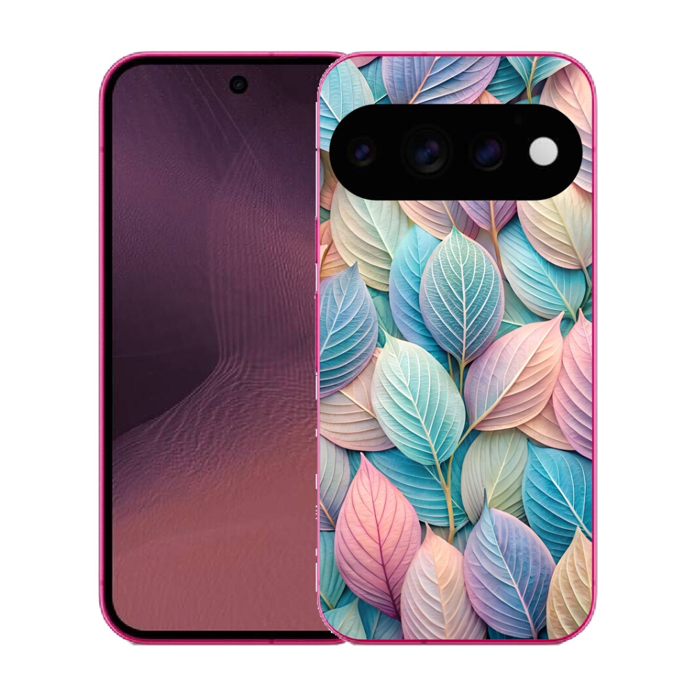 mmCase gél tok a Google Pixel 11-hez – pasztell levelek