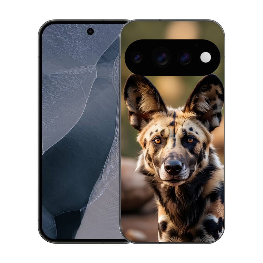mmCase gél tok a Google Pixel 11 Pro-hoz – afrikai vadkutya