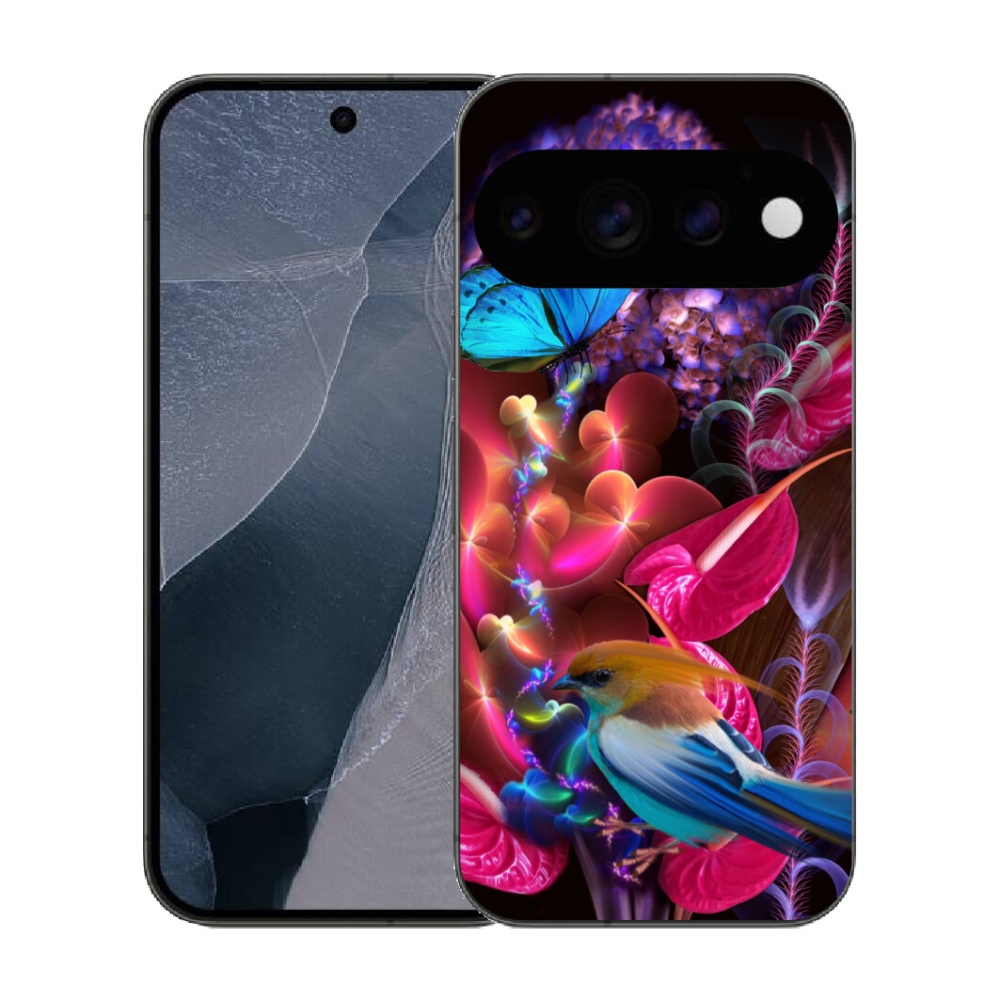 mmCase gél tok a Google Pixel 11 Pro-hoz – színes virágok