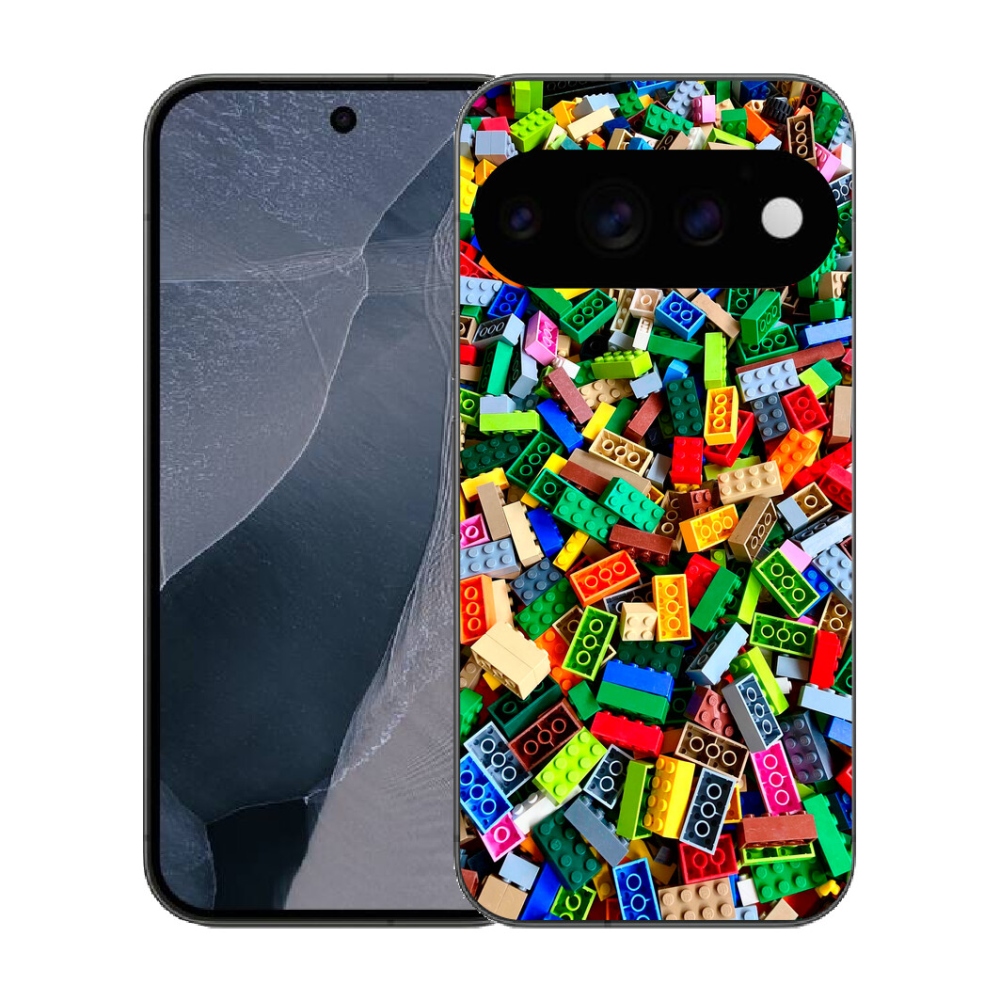 mmCase gél tok a Google Pixel 11 Pro-hoz – színes építőelemek