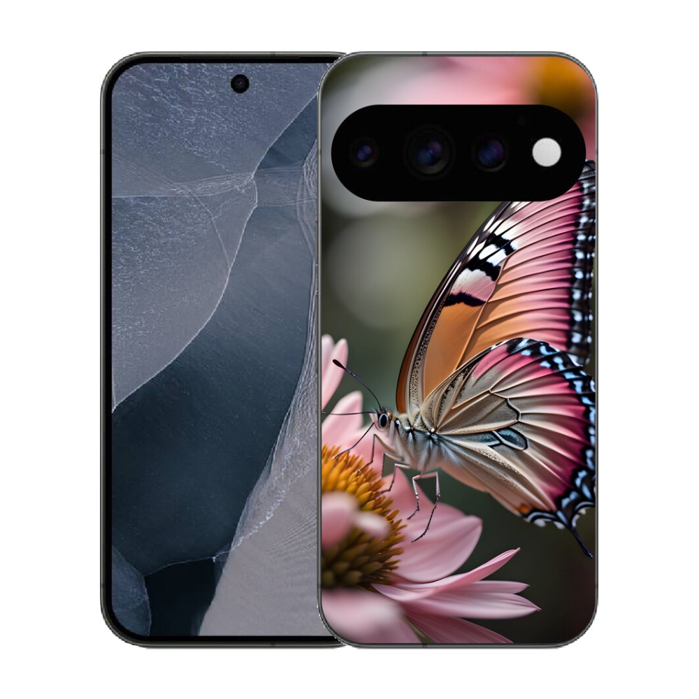 mmCase gél tok a Google Pixel 11 Pro-hoz – színes pillangó