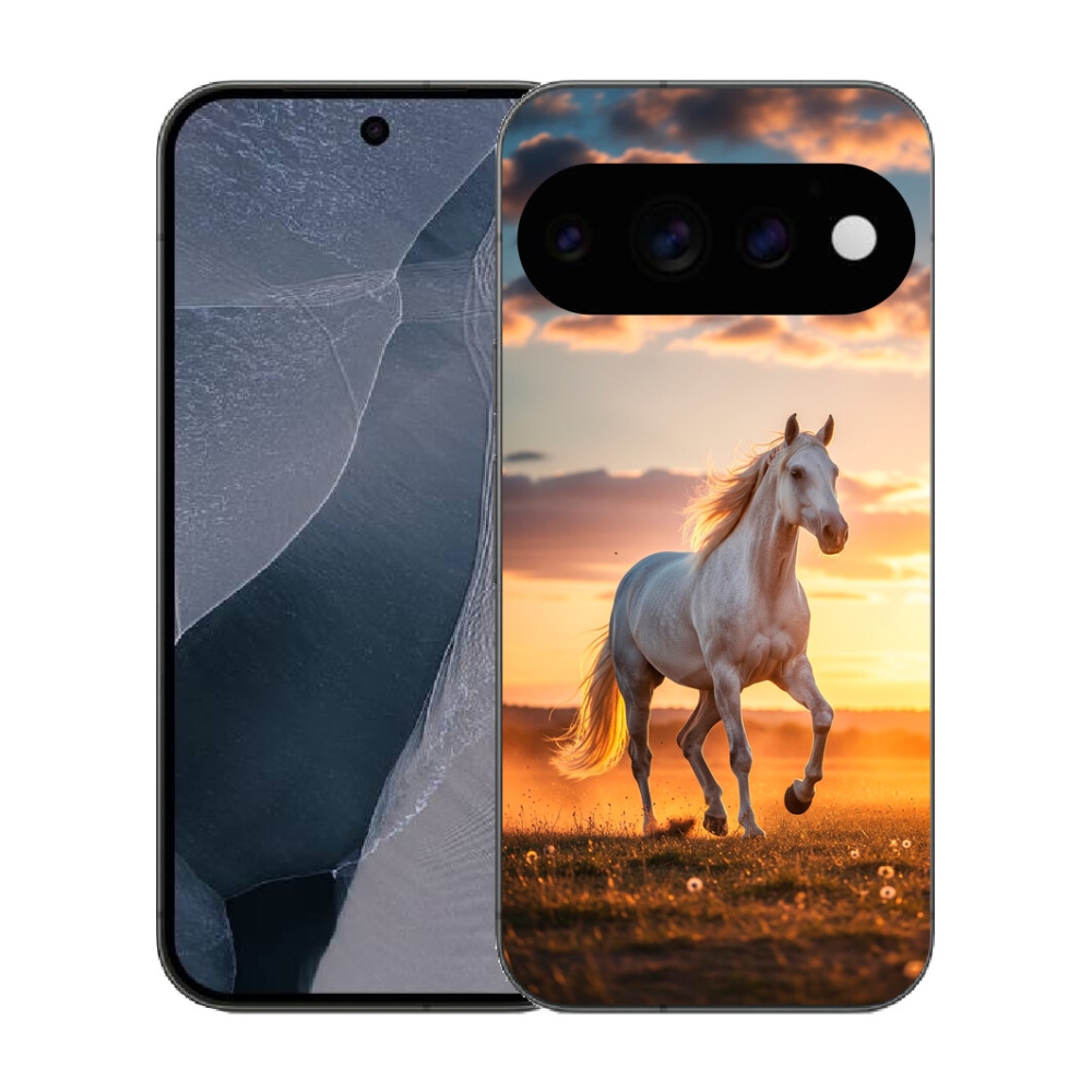 mmCase géltok a Google Pixel 11 Pro-hoz – futó fehér ló 2
