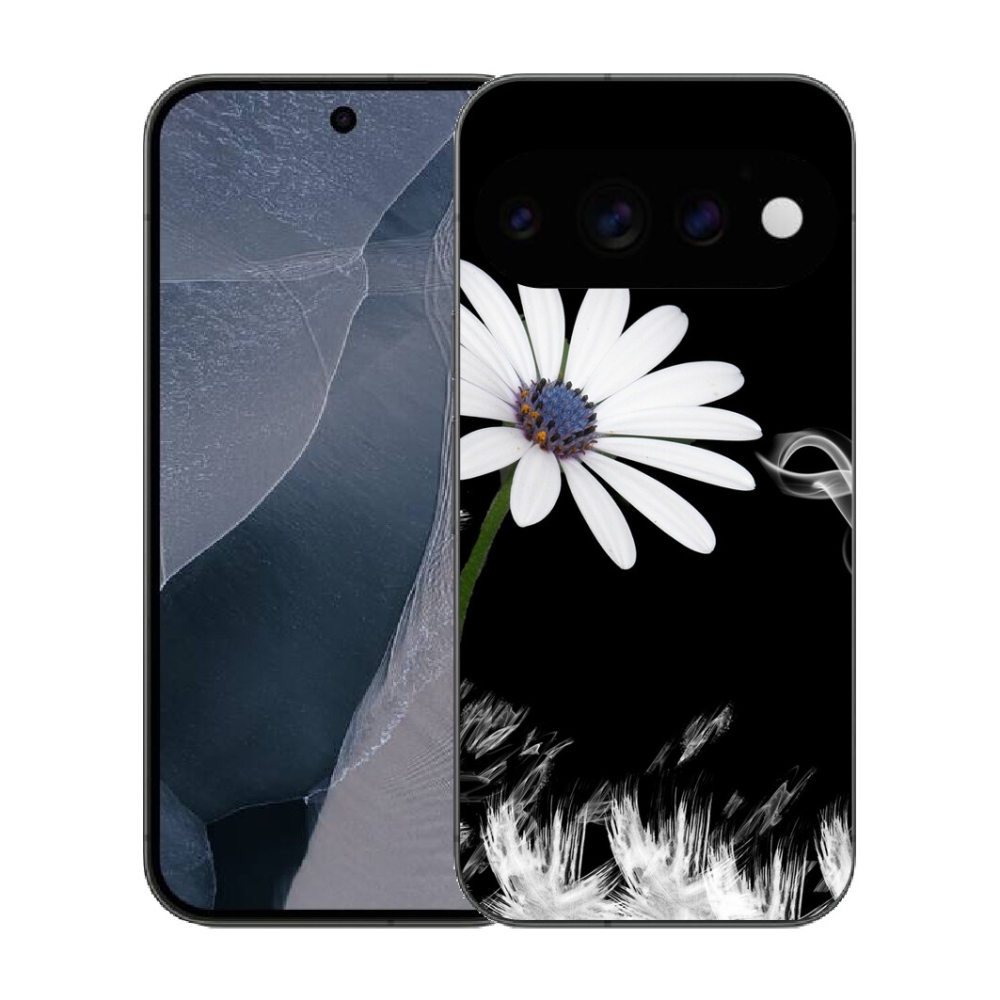mmCase gél tok a Google Pixel 11 Pro-hoz – fehér virág