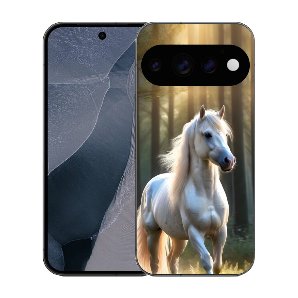mmCase gél tok a Google Pixel 11 Pro-hoz – fehér ló 3
