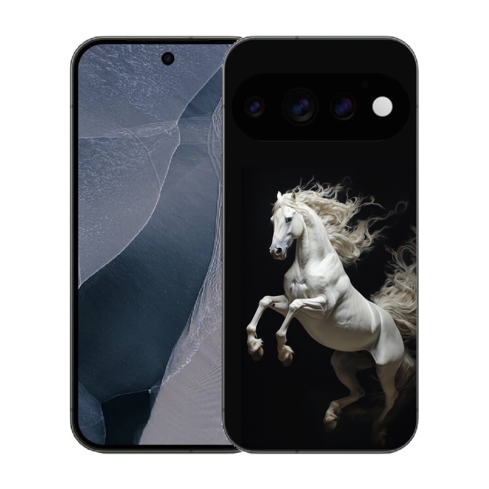 mmCase gél tok a Google Pixel 11 Pro-hoz – fehér ló 4