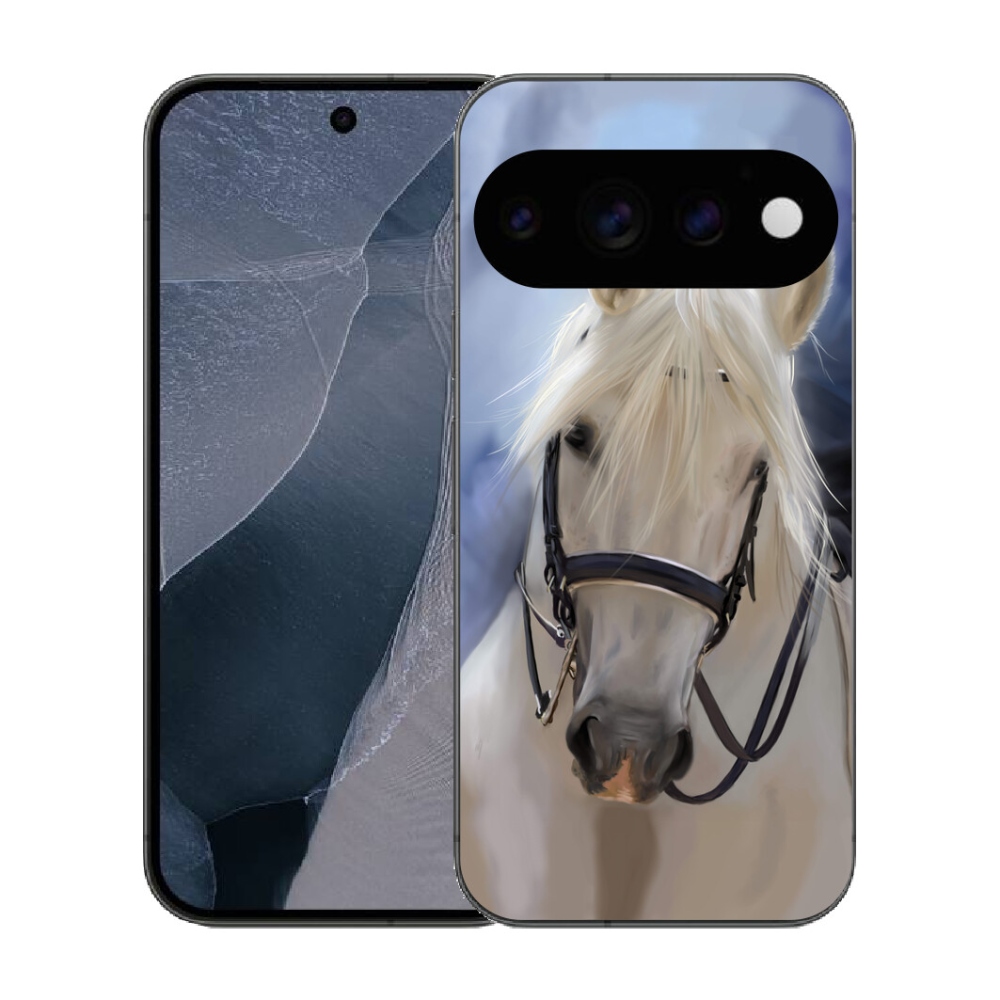 mmCase gél tok a Google Pixel 11 Pro-hoz – fehér ló