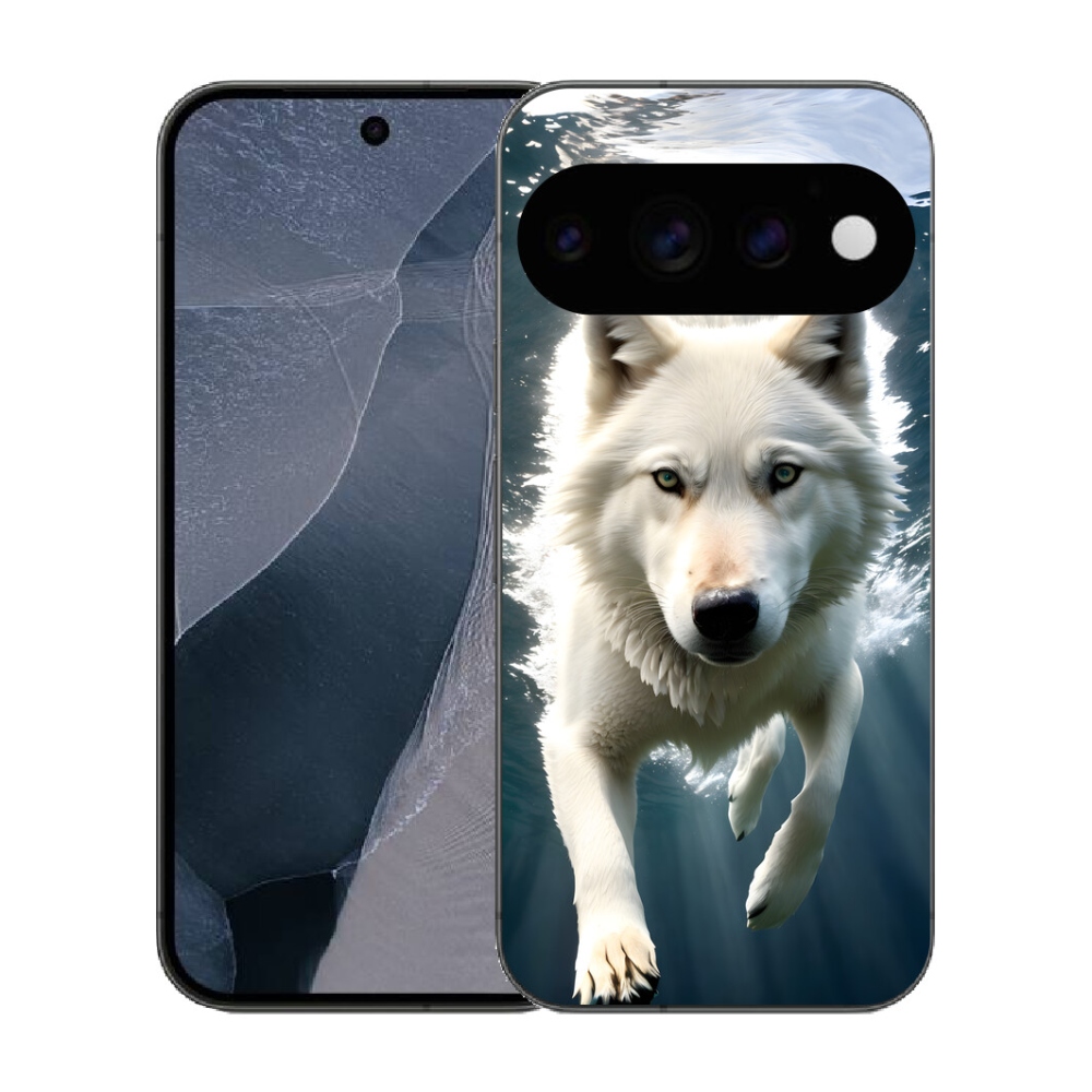 mmCase géltok a Google Pixel 11 Pro-hoz – fehér farkas