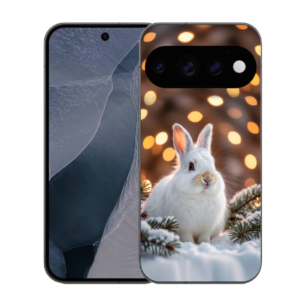 mmCase gél tok a Google Pixel 11 Pro-hoz – fehér nyúl