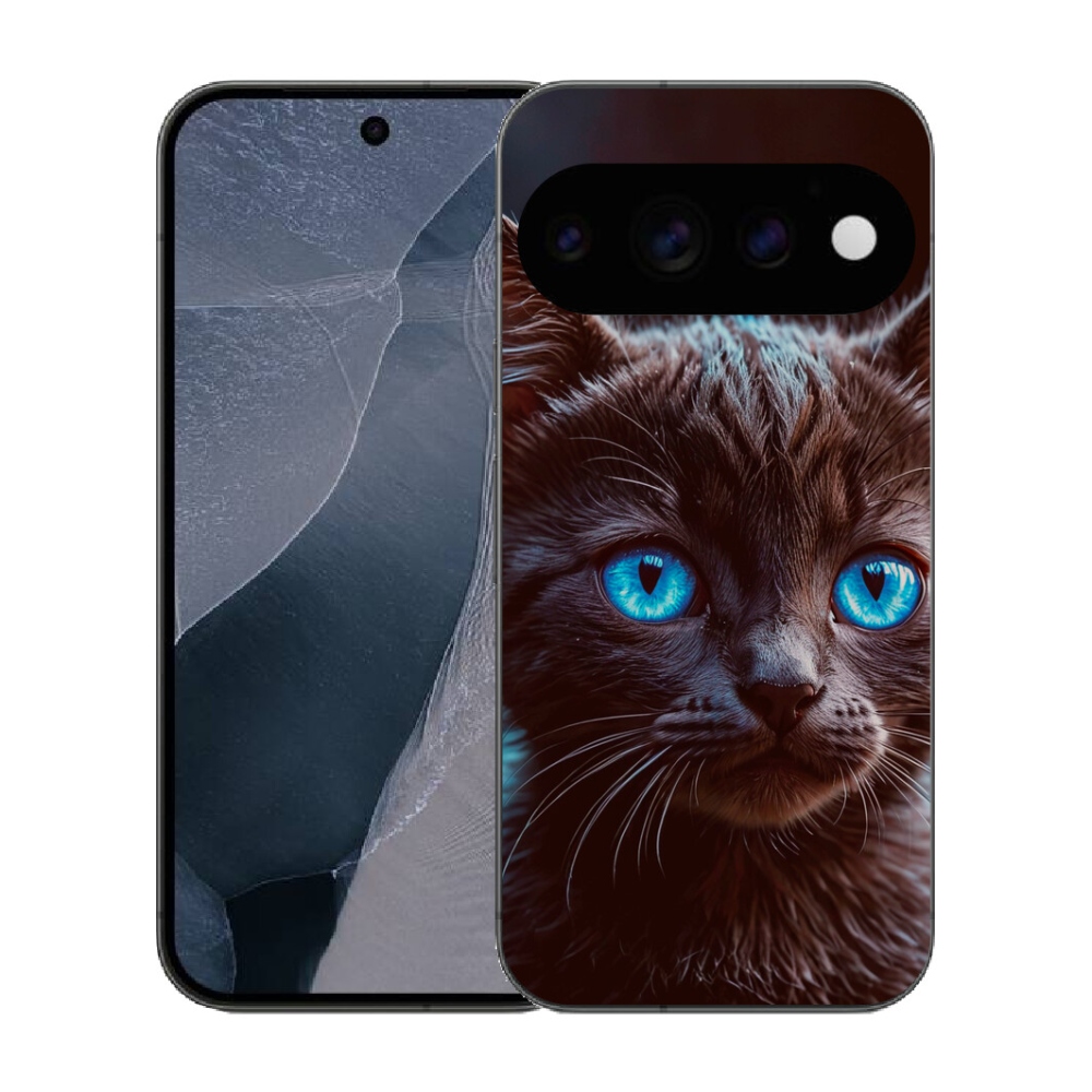 mmCase gél tok a Google Pixel 11 Pro-hoz – fekete cica 2
