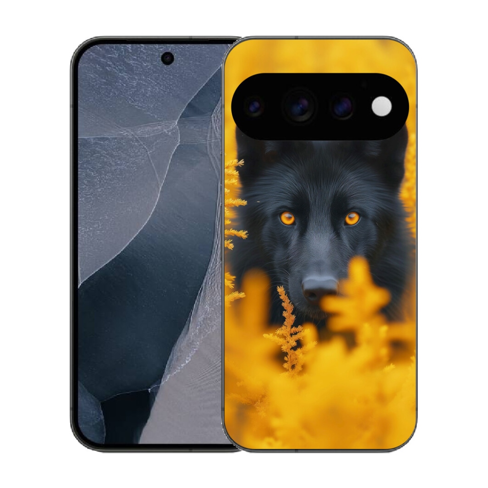 mmCase gél tok a Google Pixel 11 Pro-hoz – fekete farkas 2