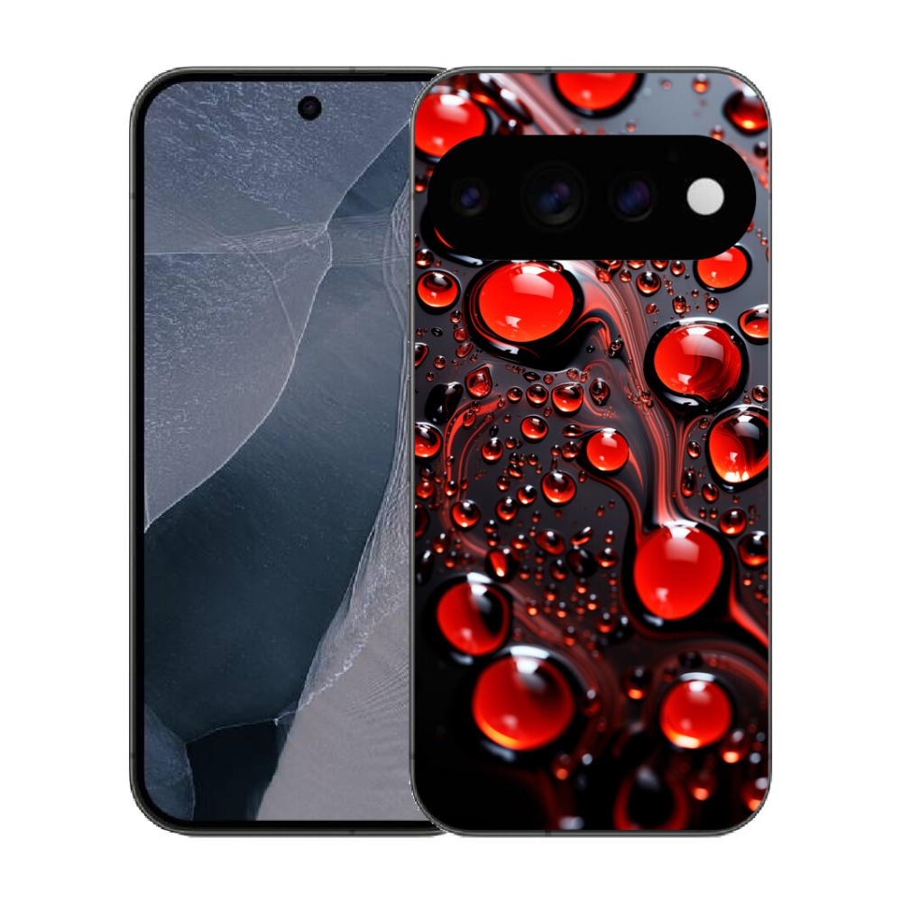 mmCase gél tok a Google Pixel 11 Pro-hoz – piros cseppek 2