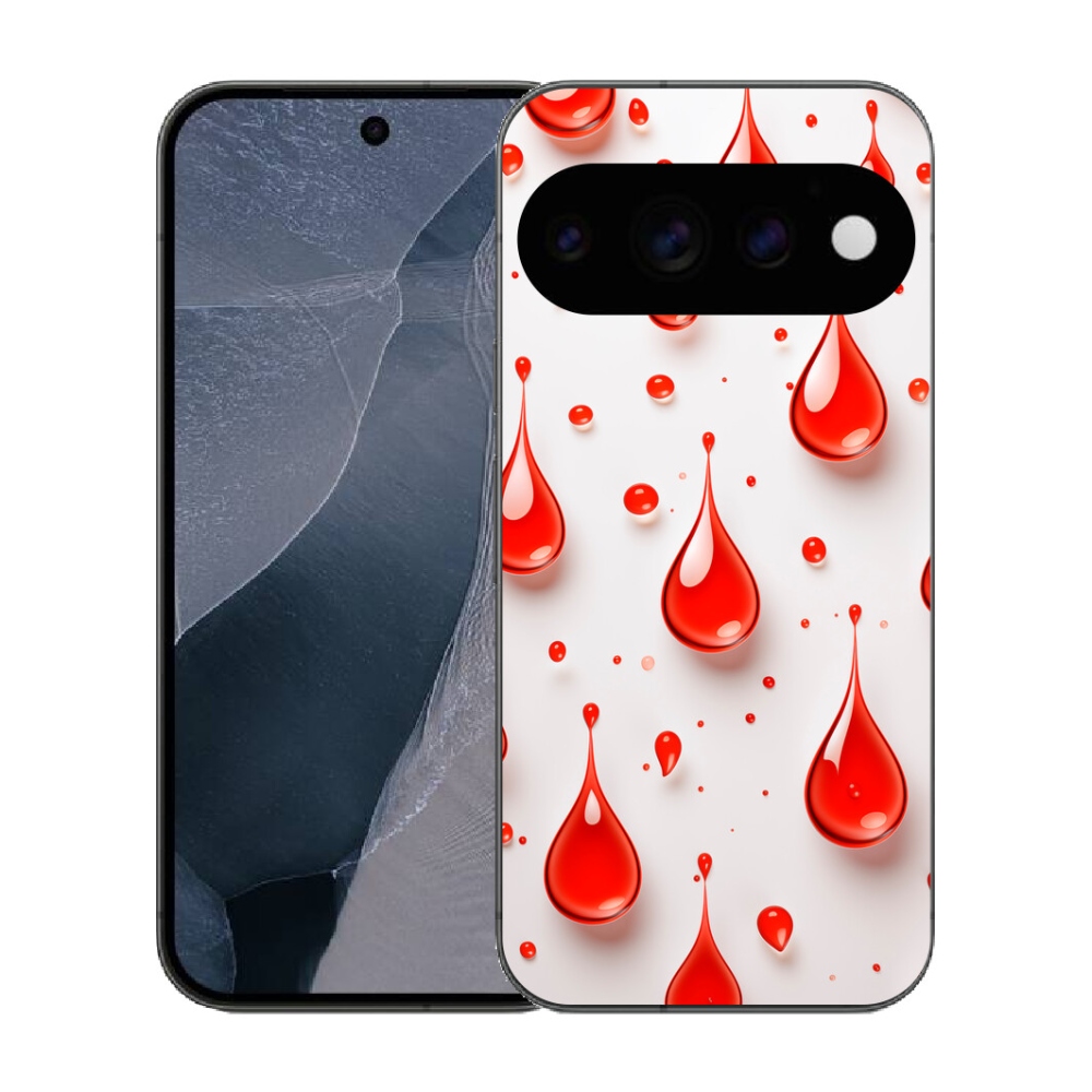 mmCase gél tok a Google Pixel 11 Pro-hoz – piros cseppek