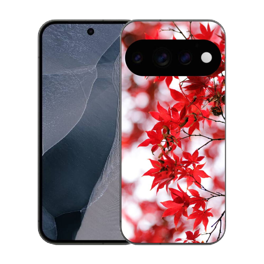 mmCase gél tok a Google Pixel 11 Pro-hoz – vörös levelek