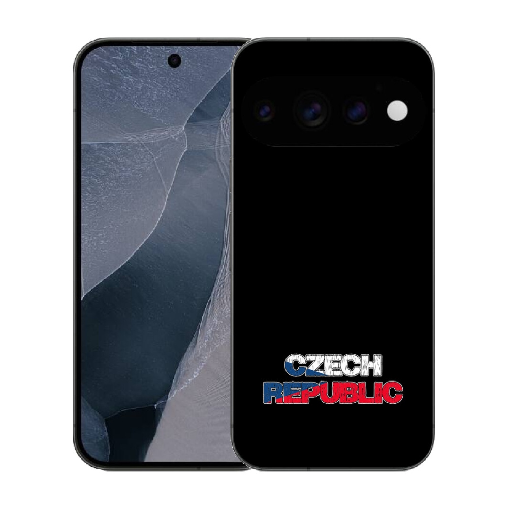 mmCase gél tok a Google Pixel 11 Pro-hoz – Cseh Köztársaság, fekete háttér