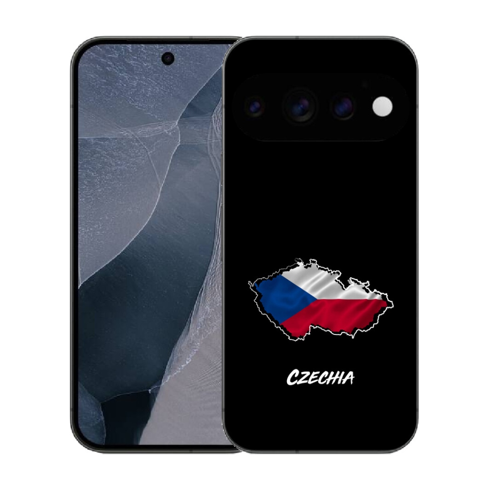 mmCase gél tok a Google Pixel 11 Pro-hoz – Czechia, fekete háttér