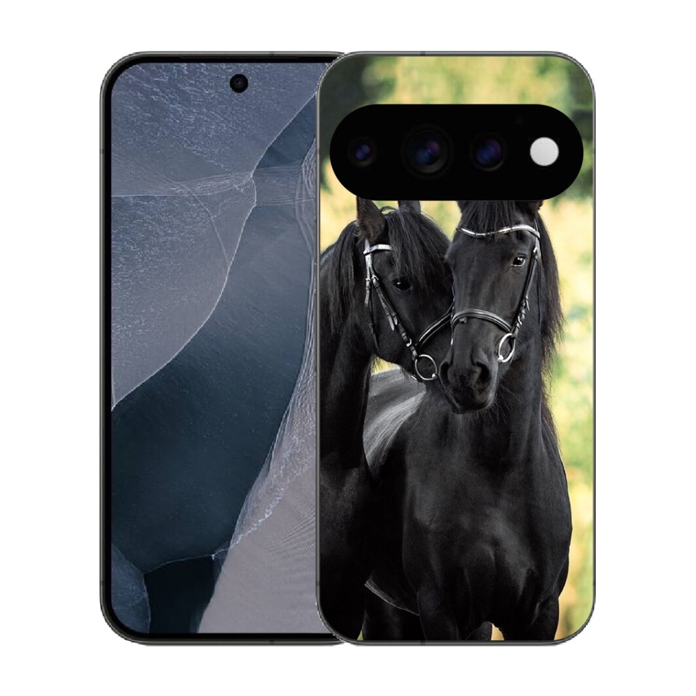 mmCase gél tok a Google Pixel 11 Pro-hoz – két fekete ló