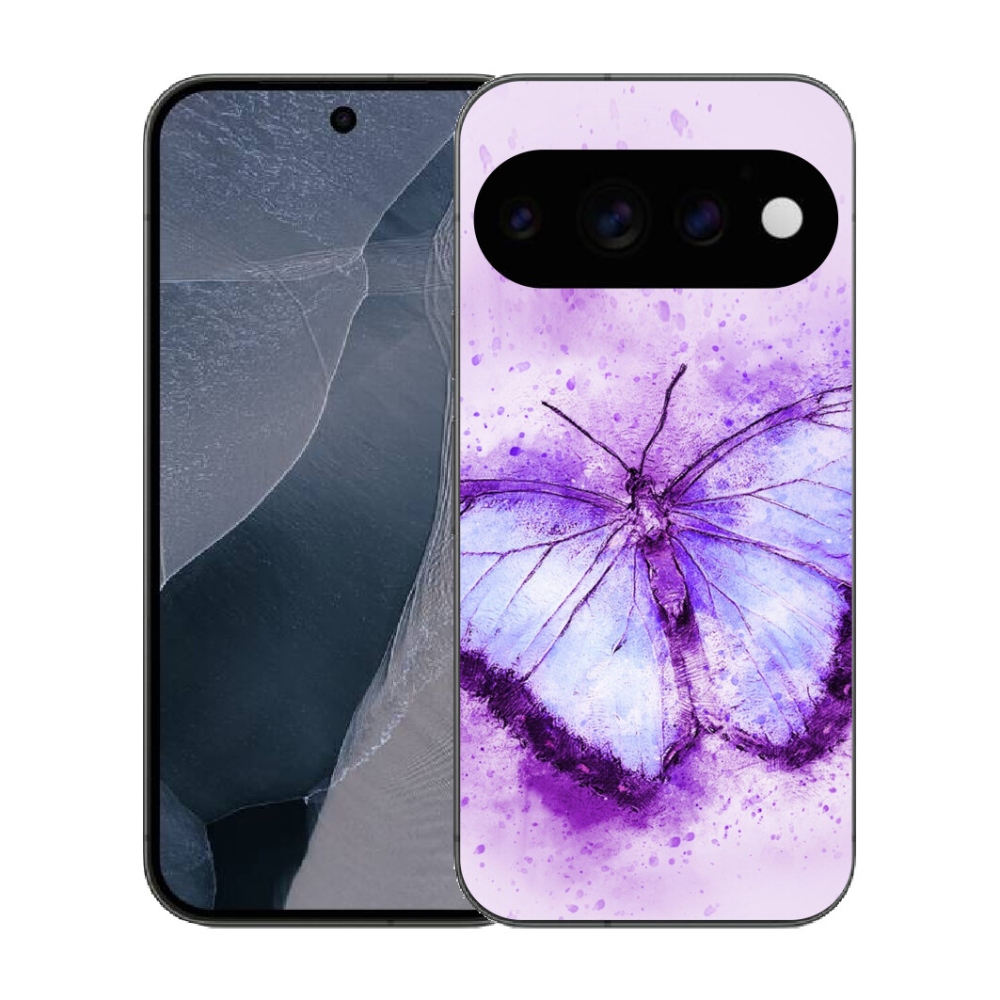 mmCase gél tok a Google Pixel 11 Pro-hoz – lila pillangó