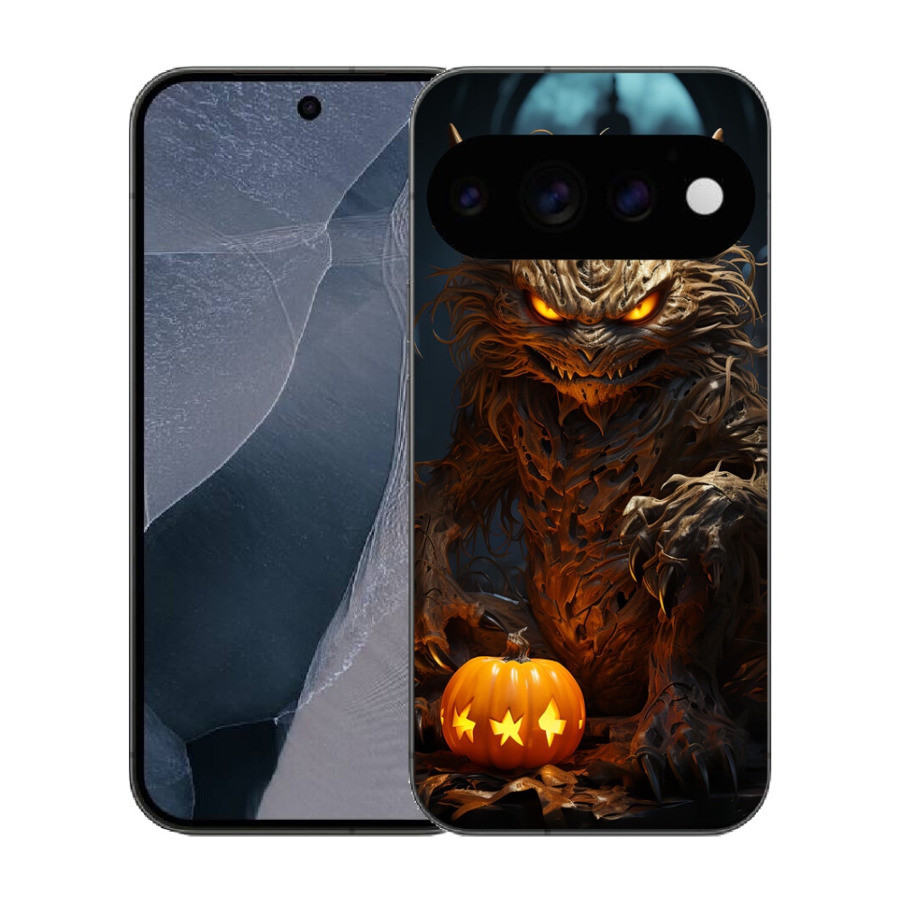 mmCase gél tok a Google Pixel 11 Pro-hoz – halloweeni szörny