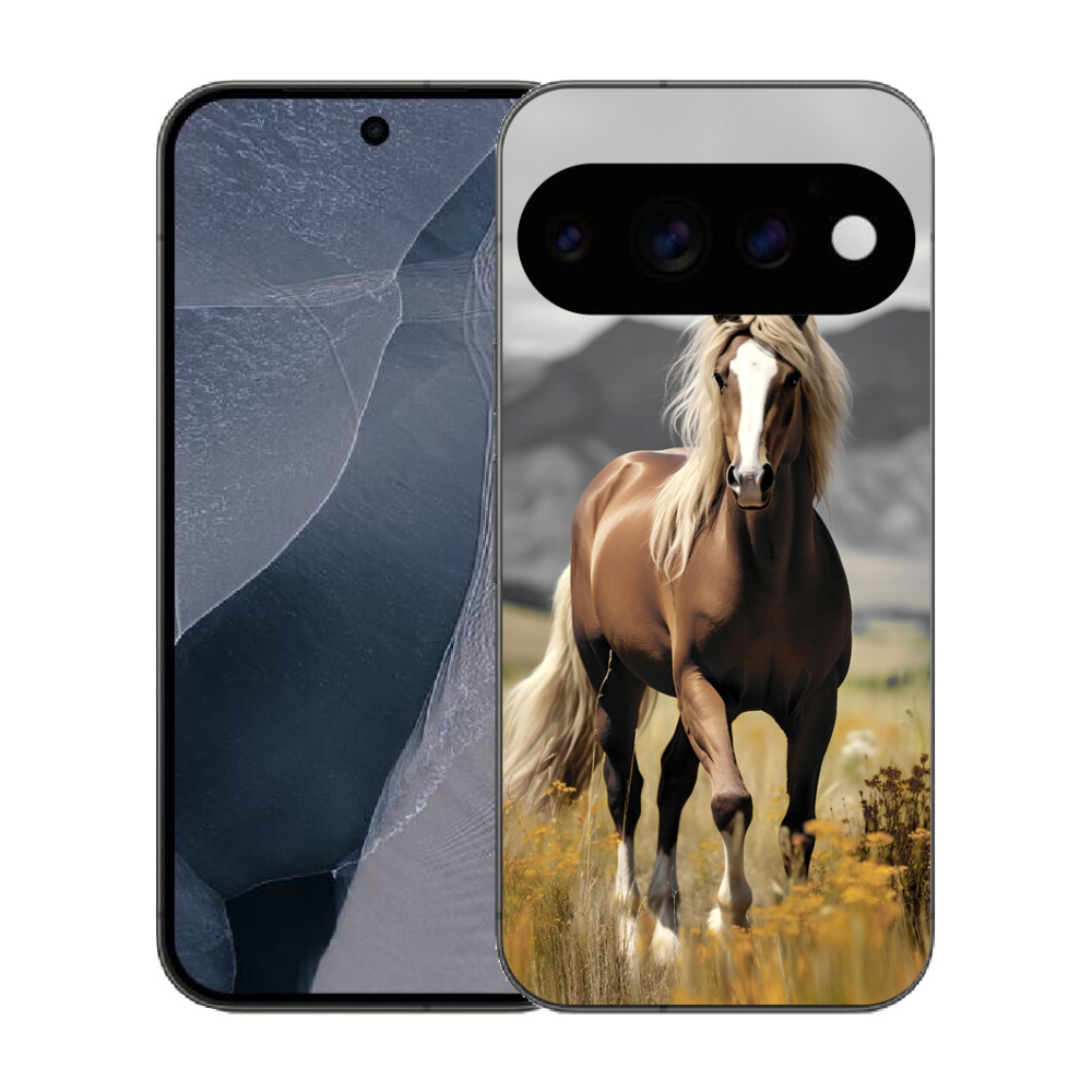 mmCase gél tok a Google Pixel 11 Pro-hoz – barna ló 1