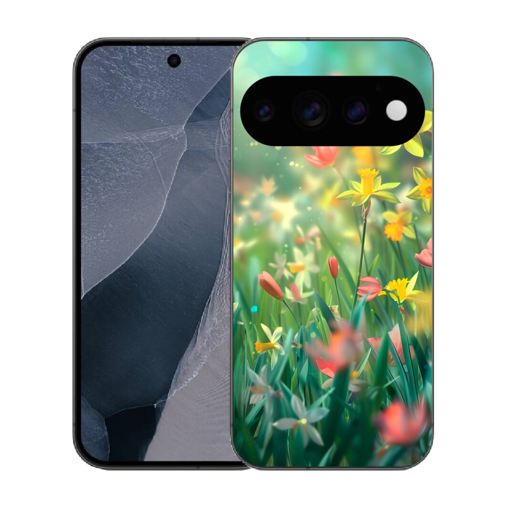 mmCase gél tok a Google Pixel 11 Pro-hoz – tavaszi virágok