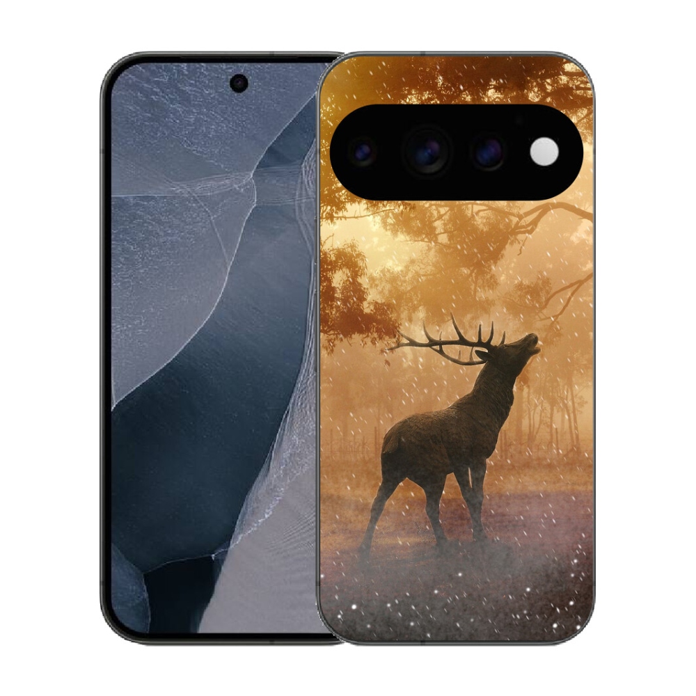 mmCase gél tok a Google Pixel 11 Pro-hoz – párzási időszakban lévő szarvas