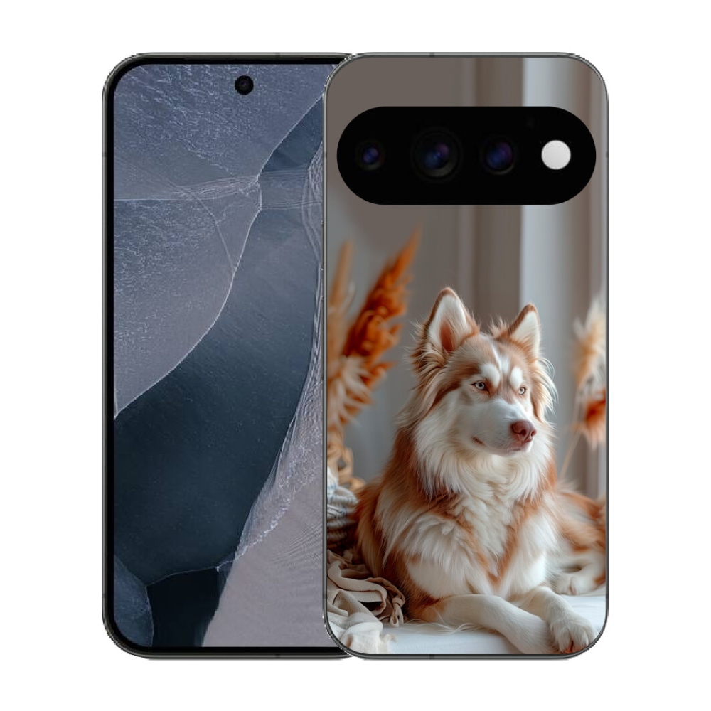 mmCase gél tok a Google Pixel 11 Pro-hoz – nyugodt szibériai husky